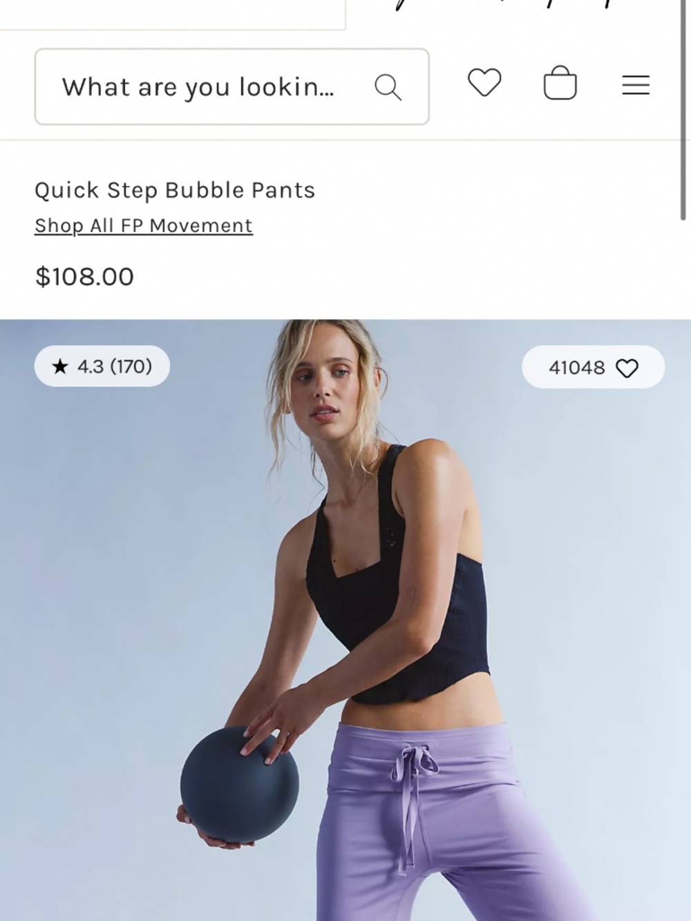 Lilac bubble quick step leggings from free people in size small